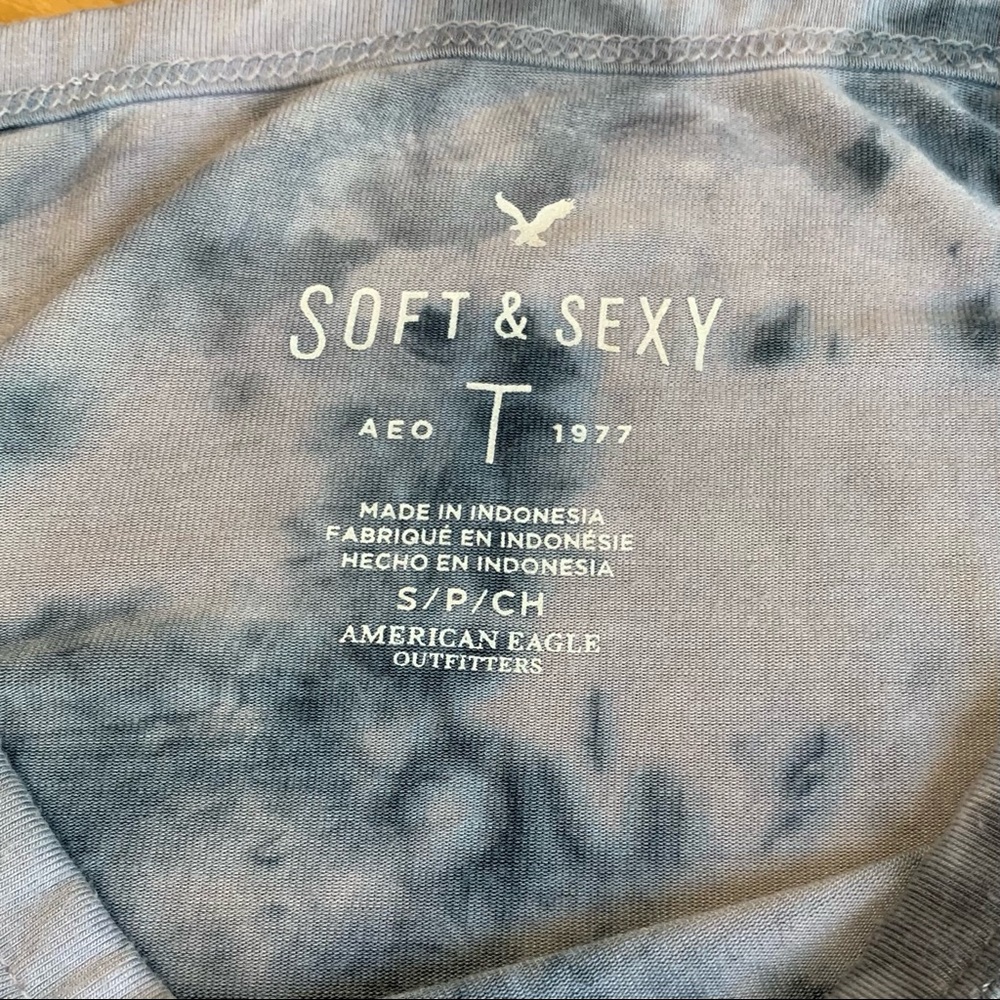 American Eagle Outfitters Soft & Sexy Tie Dye Tee - Picture 3 of 5